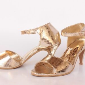 Honeycomb Heels - Gold