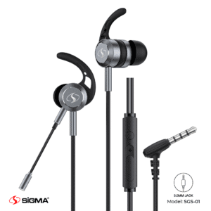 Sigma PUBG Dark Shadow Gaming Earphones | Model SGS-01