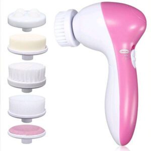 5-in-1 Electric Facial Cleansing Brush & Body Massager
