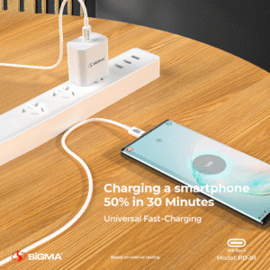 Sigma 60W C-to-C Fast Charger Cable | PD-01