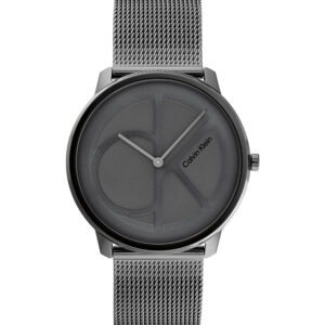 Calvin Klein Iconic Grey Steel & Rose Mesh 40mm