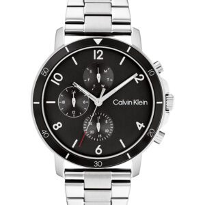 Calvin Klein Gauge Sport Black & Silver 46mm