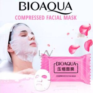 Compressed BioAqua Facial Mask Sheets