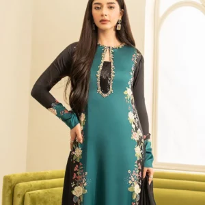 LULUSAR Silk 3PC Digital Printed | Unstitched Ensemble