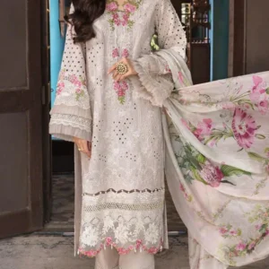 3 Piece Lawn Shirt with Poly Lawn Dupatta